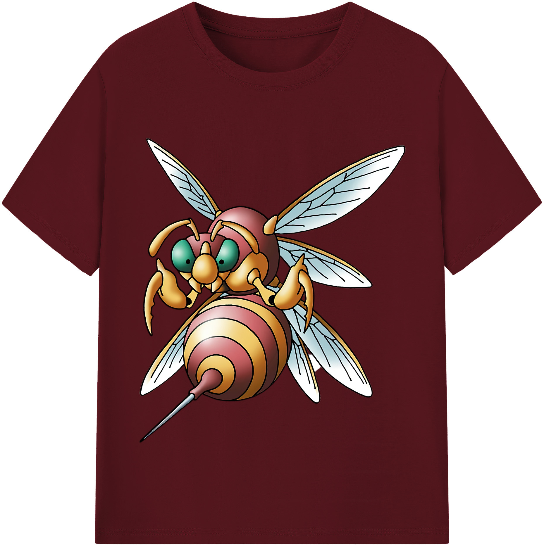 （画像用） ドラゴンクエスト Doragon Kuesuto Dragon Quest 綿100％半袖Tシャツ（フロントプリント）